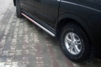 SsangYong Action 2005–2018 Stranske cevi (2 kos, nerjaveče jeklo) fotografija 1