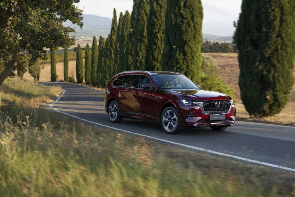 Pregled Mazde CX-80: Premijski družinski križanec
