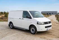 Volkswagen T5 2010–2015 Stranske stopnice RedLine V1 (2 kos, aluminij) Dolga medosna razdalja fotografija 1
