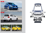 Volkswagen Polo 2010–2017 R body kit fotografija 1