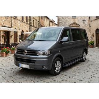 Bočne stopnice Bosphorus Black (2 kos, aluminij) Volkswagen T5 2010–2015 fotografija 1