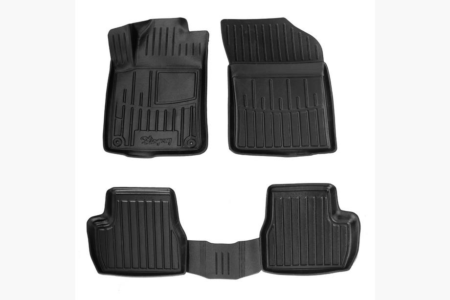 Citroen C-3 2009–2016 Stingray 3D gumijasti tepihi za kabino (4 kosi) Image