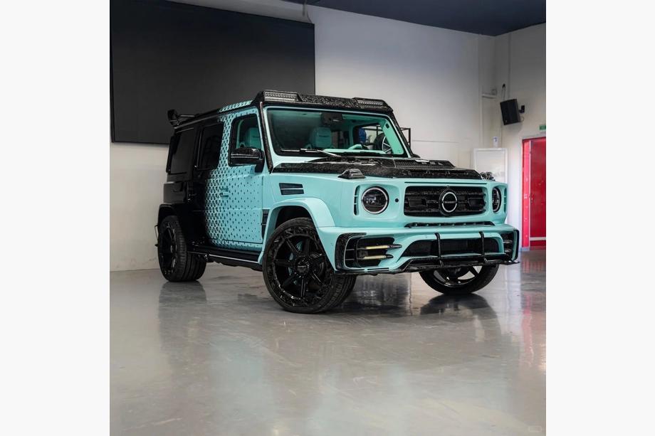 Mercedes G-Class W463 2018–2024 Restyling komplet za W465 2025 MNSR Carbon Image