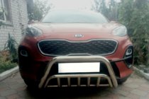 Kia Sportage 2015–2021 Sprednji zaščitni lok WT002 (nerjaveče jeklo) fotografija 1