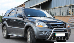 Kia Sorento I BL 2002–2009 Prednji zaščitni lok WT003-2 (nerjaveče jeklo) fotografija 3