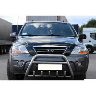 Prednji zaščitni lok WT003-2 (nerjaveče jeklo) Kia Sorento I BL 2002–2009 fotografija 1