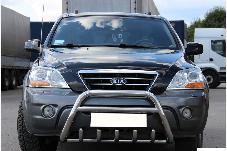 Kia Sorento I BL 2002–2009 Prednji zaščitni lok WT003-2 (nerjaveče jeklo) Image