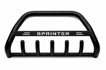 Mercedes Sprinter W901/902/903/904/905 1995–2006 Sprednji zaščitni lok Black WT004 (nerjaveče jeklo) 2000–2006 fotografija 1