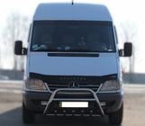 Mercedes Sprinter W901/902/903/904/905 1995–2006 Prednji zaščitni lok WT003 (nerjavno jeklo) fotografija 1