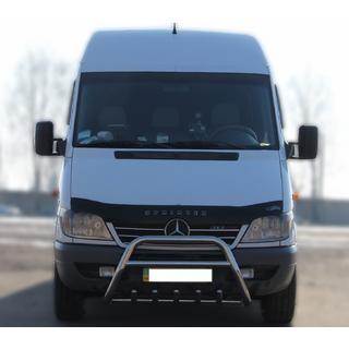 Prednji zaščitni lok WT003 (nerjavno jeklo) Mercedes Sprinter W901/902/903/904/905 1995–2006 fotografija 1