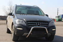 Mercedes ML W164 2005–2011 Sprednji zaščitni lok WT006 (nerjavno jeklo) fotografija 1