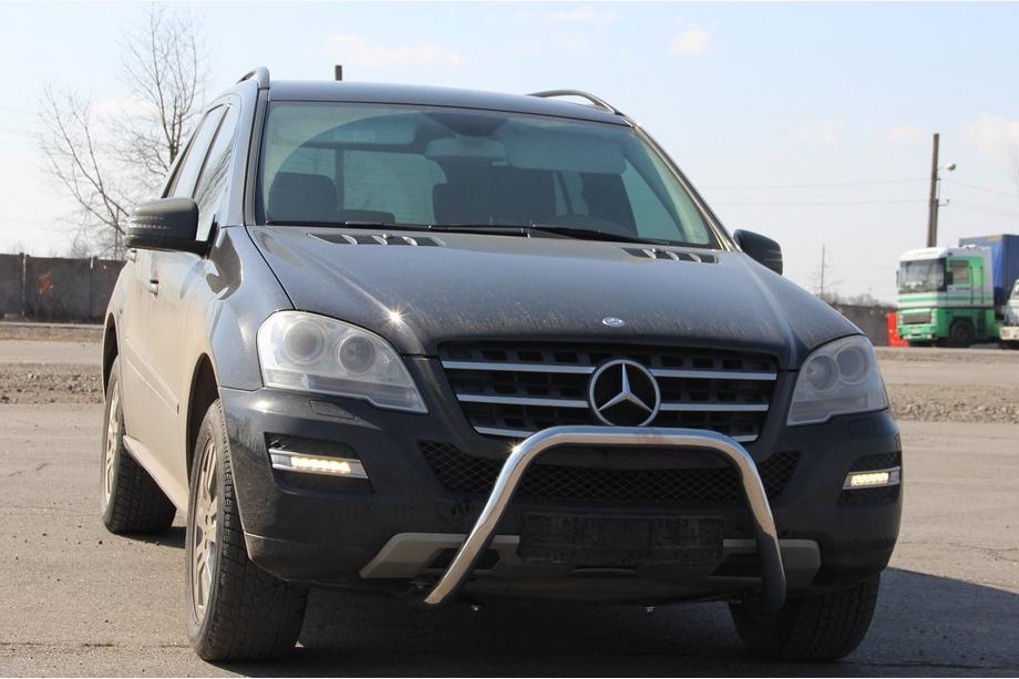 Mercedes ML W164 2005–2011 Sprednji zaščitni lok WT006 (nerjavno jeklo) Image