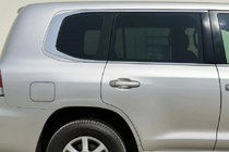 Lexus LX570/450d 2008–2022 Kompletni okvirji oken Design 2025 (2008-2015, nerjavno jeklo) fotografija 2