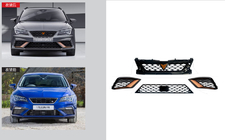 Seat Leon 2013–2020 Komplet mrežic Cupra R (Za 2017-2020 FR) fotografija 1