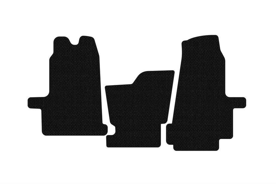 Ford Transit 2000–2014 Gumijaste preproge za kabino Carsuit (2000-2006, avtomatski menjalnik, črne) Image