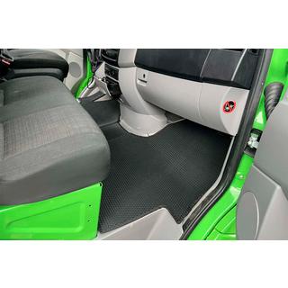 Gumijaste preproge za kabino Carsuit V1 (Črne) Volkswagen Crafter 2006–2016 fotografija 2