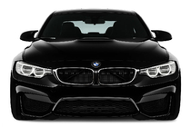 BMW serija 3 F30/F31 2012–2019 M-Look ledvične maske (za F80, sijaj črna s krom obrobo) fotografija 1