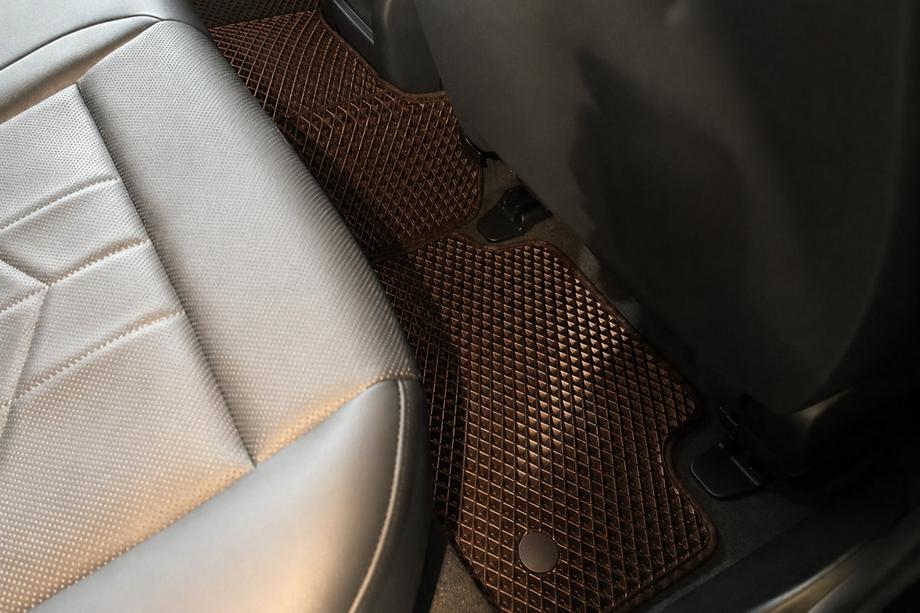 BMW 5/i5 serija G60/G60E/G61 2023– EVA tepihi za kabino (Za G60/61, rjavi) Fotografija 3