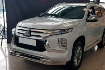 Mitsubishi Pajero Sport 2015– Sprednji zaščitni lok ST085 (2020+, nerjavno jeklo) fotografija 1