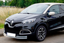 Renault Captur 2013–2019 Sprednji zaščitni lok ST085 (nerjavno jeklo) fotografija 1