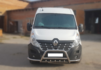 Renault Master 2011–2023 Kenguru zaščitni lok WT003-Exlusive (nerjaveče jeklo) fotografija 2