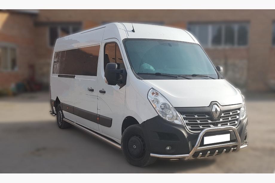 Renault Master 2011–2023 Kenguru zaščitni lok WT003-Exlusive (nerjaveče jeklo) Image