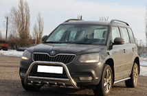 Skoda Yeti 2009–2017 Prednji zaščitni lok WT003 (nerjaveče jeklo) fotografija 3