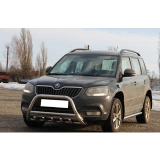 Prednji zaščitni lok WT003 (nerjaveče jeklo) Skoda Yeti 2009–2017 fotografija 3