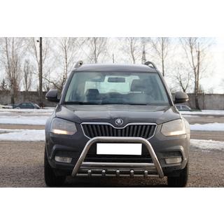 Prednji zaščitni lok WT003 (nerjaveče jeklo) Skoda Yeti 2009–2017 fotografija 1