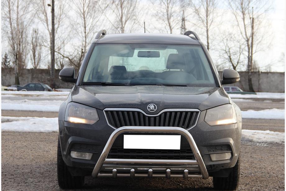 Skoda Yeti 2009–2017 Prednji zaščitni lok WT003 (nerjaveče jeklo) Image