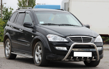 SsangYong Kyron 2005–2014 Sprednji zaščitni lok WT004 (nerjavno jeklo) fotografija 2