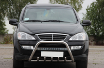 SsangYong Kyron 2005–2014 Sprednji zaščitni lok WT004 (nerjavno jeklo) fotografija 1