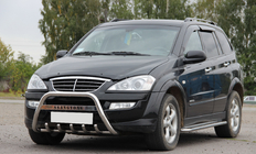 SsangYong Kyron 2005–2014 Sprednji zaščitni lok WT004 (nerjavno jeklo) fotografija 3
