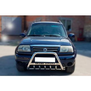 Sprednji zaščitni lok WT004 (nerjavno jeklo) Suzuki Vitara 1998–2006 fotografija 1