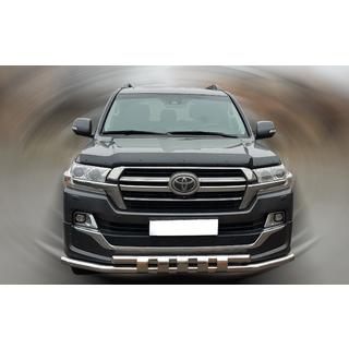 Sprednji zaščitni lok ST015 (2015+, nerj.) Toyota Land Cruiser 200 2007–2021 fotografija 1