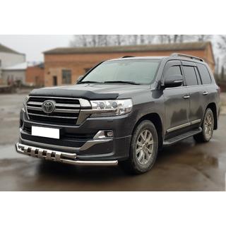 Sprednji zaščitni lok ST015 (2015+, nerj.) Toyota Land Cruiser 200 2007–2021 fotografija 3