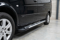 Mercedes Viano 2004–2014 Stranske stopnice Sunrise (2 kos, aluminij) fotografija 1