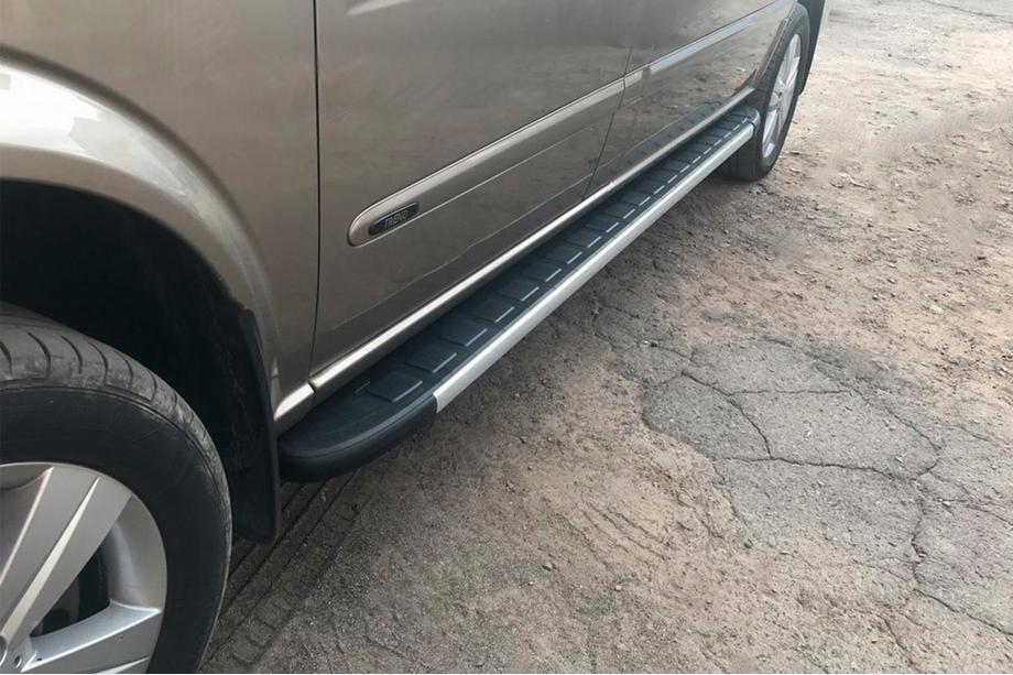 Mercedes Viano 2004–2014 Bočne stopnice Duru (2 kosa, aluminij) Image