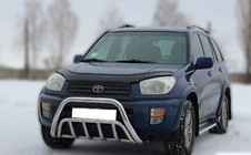 Toyota Rav 4 2001–2005 Sprednji zaščitni lok WT002 (nerjaveče jeklo) fotografija 3