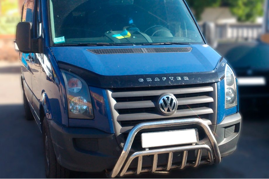 Volkswagen Crafter 2006–2016 Sprednji zaščitni lok WT002 (nerjaveče jeklo) Image