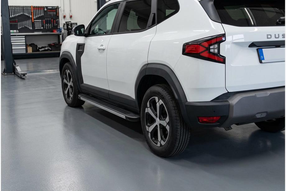 Renault Duster 2024– Stranski pragovi Maya V1 (2 kos, aluminij) Image