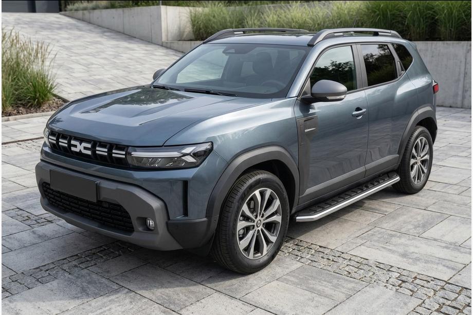 Renault Duster 2024– Stranski pragovi Fullmond (2 kosa, aluminij) Image