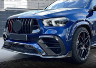 Mercedes GLE Coupé C167 2019– Maska hladilnika GT Panamericana GT-R Carbon (za AMG-Line/GLE53/GLE63 2019-2023) fotografija 9