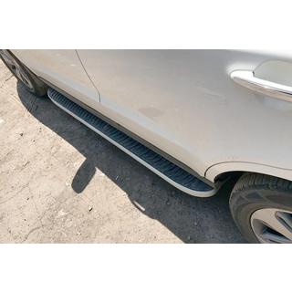 Stranske stopnice Tayga Grey (2 kos, aluminij) fotografija 4