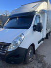Nissan NV400 2010–2024 Vizir za vetrobransko steklo V1 (črna sijaj, 5 mm) fotografija 4