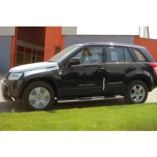 Stranske cevi (2 kos, nerjaveče jeklo) Suzuki Grand Vitara 2005–2017 fotografija 1