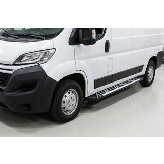 Stranske stopnice Sunrise (2 kos, aluminij) Fiat Ducato 2006–2025 fotografija 1