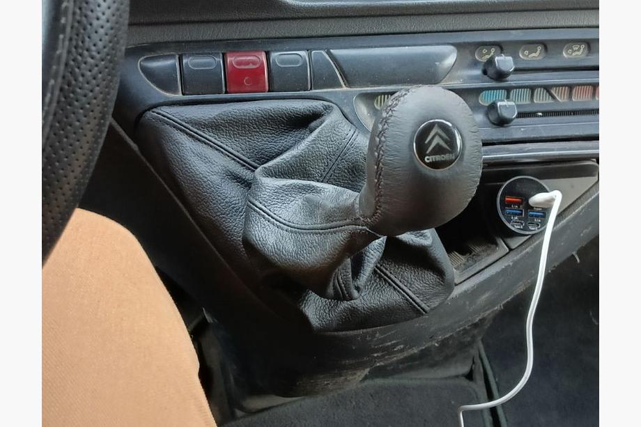 Citroen Jumpy 1996–2007 Gumb prestavne ročice (usnje) Fotografija 3
