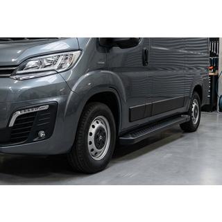 Bočne stopnice Allmond Black (2 kos, aluminij) fotografija 1
