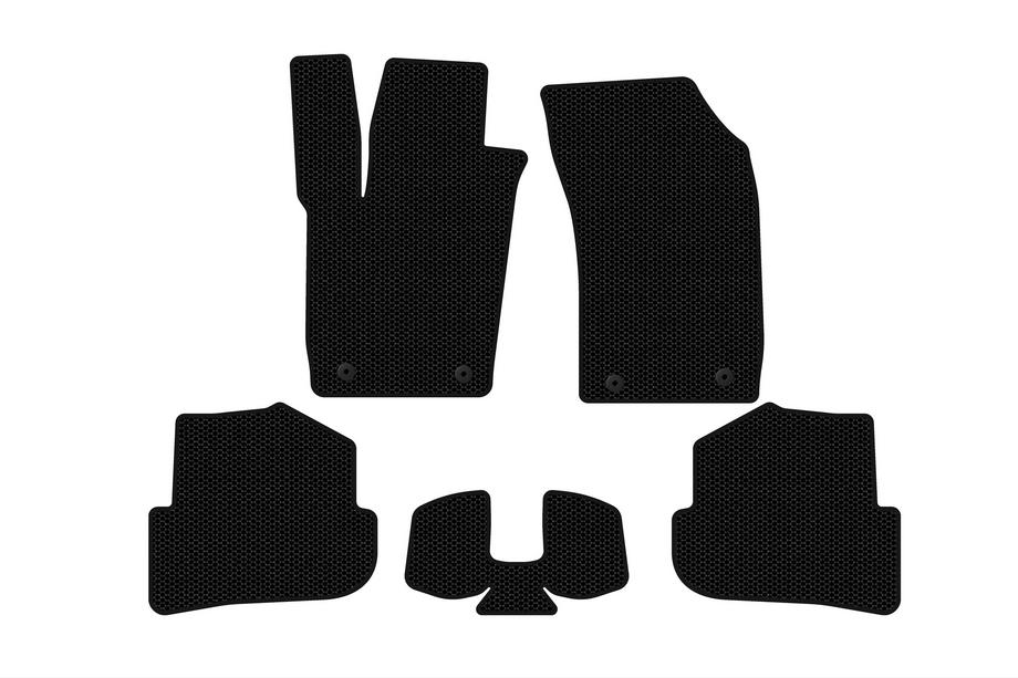 Audi A1 2010–2018 Gumijaste preproge za notranjost Carsuit (HB, 3-vratni, črne) Image